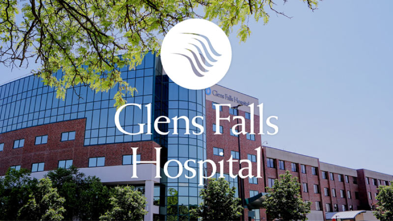 Glen Falls Hospital logo_hospital exterior background