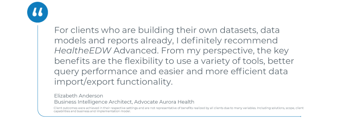 Elizabeth Anderson| Business Intelligence Architect | Advocate Aurora Health image
