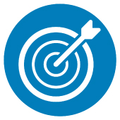Quality-reporting icon_Bullseye arrow
